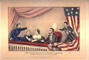 The President Has Been Shot, by Currier and Ives